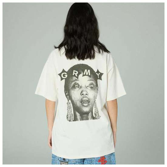 Grimey Unisex κοντομάνικη μπλούζα The We Burn Sweet Classic Fit T-Shirt